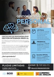 Gestión integral RRHH SCIO Huesca